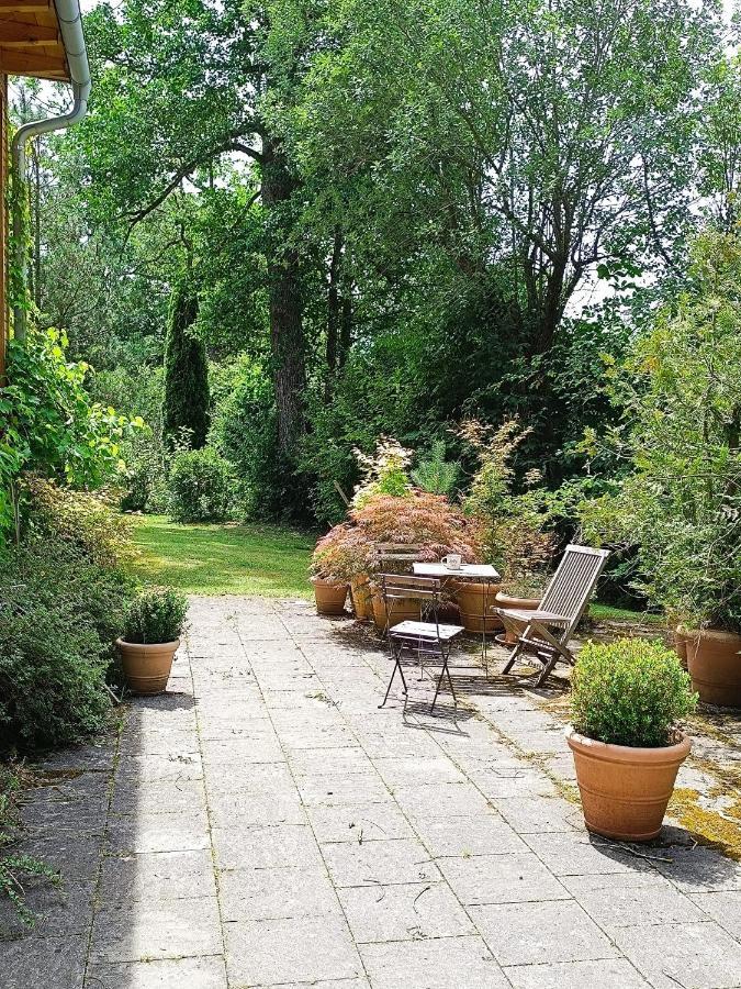 Apartment Unterm Dach Mit Kleinem Seeblick Munsing Luaran gambar